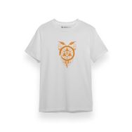 Tshirthane P17487S5256 Fullmetal Alchemist Anime Gilded Snakes of Alchemy Beyaz Erkek T-shirt