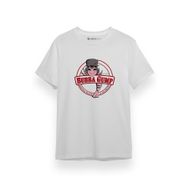 Tshirthane P17489S7400 Forrest Gump Bubba Gump Shrimp Co Beyaz Erkek T-shirt