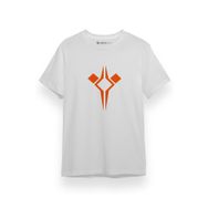Tshirthane P17548S6646 Ahsoka Logo Beyaz Erkek T-shirt