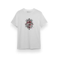 Tshirthane P17551S7879 Kısa Kol Beyaz Erkek T-shirt
