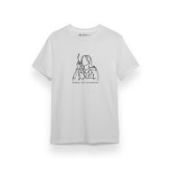 Tshirthane P17586S7323 Kısa Kol Beyaz Erkek T-shirt