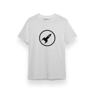 Tshirthane P17595S2596 Kısa Kol Beyaz Erkek T-shirt