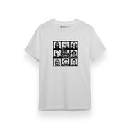 Tshirthane P17627S1704 The Psycho Bunch Beyaz Kısa Kol Erkek T-shirt