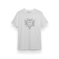 Tshirthane P17657S4954 Kısa Kol Beyaz Erkek T-shirt