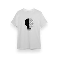 Tshirthane P17684S9518 Kısa Kol Beyaz Erkek T-shirt
