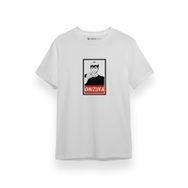 Tshirthane P17726S964 Great Teacher Anime Onizuka Poster Kısa Kol Erkek Beyaz T-shirt