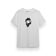 Tshirthane P17733S5014 Ghost In The Shell Anime Section 9 Logo Kısa Kol Erkek Beyaz T-shirt