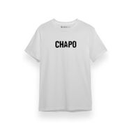 Tshirthane P17746S2871 El Chapo Logo Beyaz Erkek T-shirt