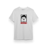Tshirthane P17747S6434 El Chapo Gangster Swagger Beyaz Erkek T-shirt