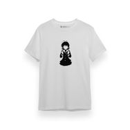 Tshirthane P17777S5107 Clannad Anime Furukawa Nagisa Minimalist Beyaz Erkek T-shirt