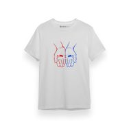 Tshirthane P17807S7253 The Matrix Red Pill Or Blue Pill Beyaz Kısa Kol Erkek T-shirt