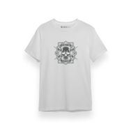 Tshirthane P17864S7345 Kısa Kol Beyaz Erkek T-shirt