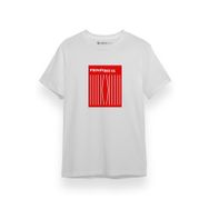 Tshirthane P17869S7742 Kısa Kol Beyaz Erkek T-shirt