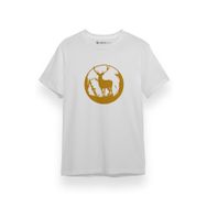 Tshirthane P17904S6311 Kısa Kol Beyaz Erkek T-shirt