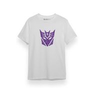 Tshirthane P17921S448 Transformers Decepticons Logo Beyaz Kısa Kol Erkek T-shirt