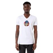 Tshirthane P18294S1677 Beyblade Laban Vanot With Leopard Beyaz Erkek T-shirt