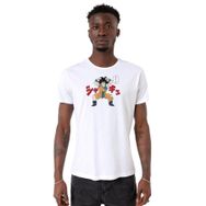 Tshirthane P18565S6724 Bisiklet Yaka Beyaz Erkek T-shirt