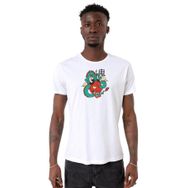 Tshirthane P18739S998 Bisiklet Yaka Beyaz Erkek T-shirt