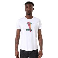 Tshirthane P18825S3541 Bisiklet Yaka Beyaz Erkek T-shirt