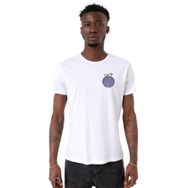 Tshirthane P19238S9093 Bisiklet Yaka Beyaz Erkek T-shirt
