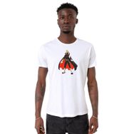 Tshirthane P19373S9198 Bisiklet Yaka Beyaz Erkek T-shirt