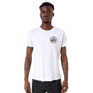 Tshirthane P19526S1979 Bisiklet Yaka Beyaz Erkek T-shirt