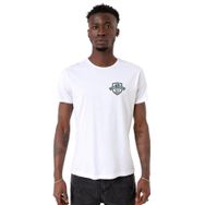 Tshirthane P19592S2437 Bisiklet Yaka Beyaz Erkek T-shirt