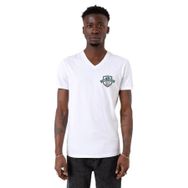 Tshirthane P19602S6616 V Yaka Beyaz Erkek T-shirt