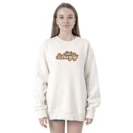 Tshirthane P19609S1007 Rick and Morty Get Schwifty Beyaz 2ip Kadın Sweatshirt