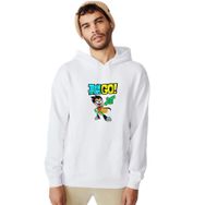 Tshirthane P19725S2087 Beyaz Erkek Sweatshirt