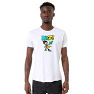 Tshirthane P19729S9823 Bisiklet Yaka Beyaz Erkek T-shirt