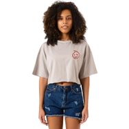Tshirthane P19879S4719 The Mentalist Red John Pocket Taş Rengi Kadın Crop