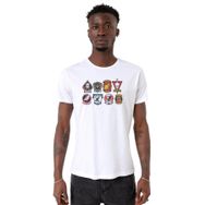 Tshirthane P19915S2540 Bisiklet Yaka Beyaz Erkek T-shirt