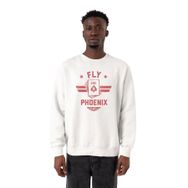 Tshirthane P19950S7782 Beyaz Erkek Sweatshirt