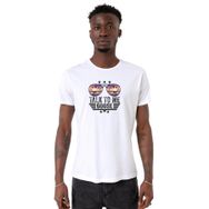 Tshirthane P20008S5222 Bisiklet Yaka Beyaz Erkek T-shirt