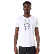 Tshirthane P20122S2316 Bisiklet Yaka Beyaz Erkek T-shirt