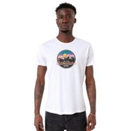 Tshirthane P20148S5441 Bisiklet Yaka Beyaz Erkek T-shirt