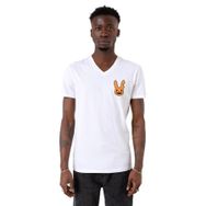 Tshirthane P20189S8257 Bad Bunny Halloween Beyaz Erkek T-shirt