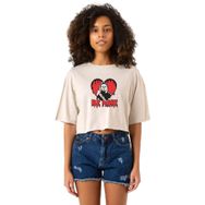 Tshirthane P20216S5274 Bej Kadın T-shirt