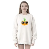 Tshirthane P20627S6977 Cool Pumpkin 2ip Kadın Beyaz Sweatshirt