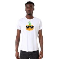 Tshirthane P20635S1006 Bisiklet Yaka Beyaz Erkek T-shirt