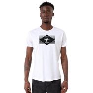 Tshirthane P20664S644 Bisiklet Yaka Beyaz Erkek T-shirt