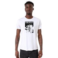 Tshirthane P20712S3813 Bisiklet Yaka Beyaz Erkek T-shirt