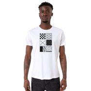 Tshirthane P20833S6430 Bisiklet Yaka Beyaz Erkek T-shirt