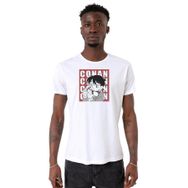 Tshirthane P20952S9218 Bisiklet Yaka Beyaz Erkek T-shirt