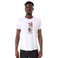Tshirthane P20967S1842 Bisiklet Yaka Beyaz Erkek T-shirt