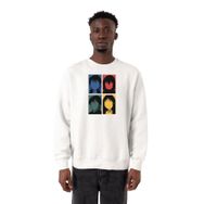 Tshirthane P21008S2666 Beyaz Erkek Sweatshirt