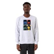 Tshirthane P21009S9809 Erased Anime All Main Character Minimal Colorful Art Karmelanj 2ip Erkek Sweatshirt