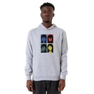 Tshirthane P21014S302 Erased Anime All Main Character Minimal Colorful Art Grimelanj Kapüşonlu 3ip Erkek Sweatshirt
