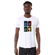 Tshirthane P21017S7982 Bisiklet Yaka Beyaz Erkek T-shirt